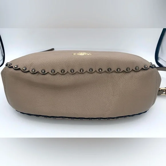 Coach Sutton Hobo With Scallop Rivets - Picture 6 of 8